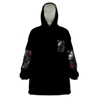 Don't Try To Figure Me Out Wearable Blanket Hoodie - Wonder Print Shop