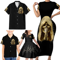 I'm Not Rude I Just Have The Balls Family Matching Short Sleeve Bodycon Dress and Hawaiian Shirt - Wonder Print Shop