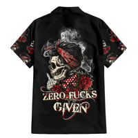 Skl Rose - Zero Fck Given Family Matching Mermaid Dress and Hawaiian Shirt - Wonder Print Shop