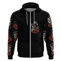 Skl Rose - Zero Fck Given Hoodie - Wonder Print Shop