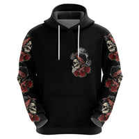 Skl Rose - Zero Fck Given Hoodie - Wonder Print Shop