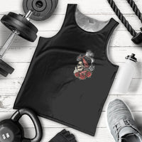Skl Rose - Zero Fck Given Men Tank Top - Wonder Print Shop