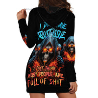 I Don't Have Trust Issues Hoodie Dress - Wonder Print Shop