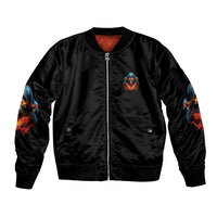 I Don't Have Trust Issues Sleeve Zip Bomber Jacket - Wonder Print Shop