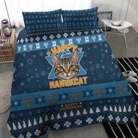 Happy Hanukcat Christmas Design Bedding Set Xmas Holiday Patterns - Wonder Print Shop