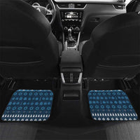 Happy Hanukcat Christmas Design Car Mats Xmas Holiday Patterns - Wonder Print Shop