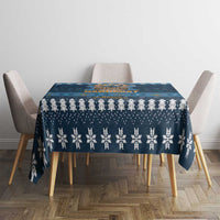 Happy Hanukcat Christmas Design Tablecloth Xmas Holiday Patterns - Wonder Print Shop