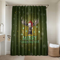 Merry ChristMoose Christmas Bathroom Set Xmas Holiday Patterns - Wonder Print Shop