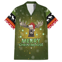 Merry ChristMoose Christmas Hawaiian Shirt Xmas Holiday Patterns - Wonder Print Shop