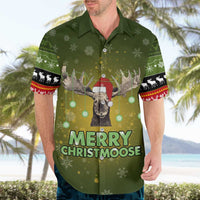 Merry ChristMoose Christmas Hawaiian Shirt Xmas Holiday Patterns - Wonder Print Shop