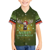 Merry ChristMoose Christmas Hawaiian Shirt Xmas Holiday Patterns - Wonder Print Shop