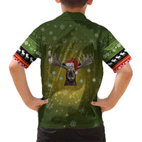 Merry ChristMoose Christmas Hawaiian Shirt Xmas Holiday Patterns - Wonder Print Shop