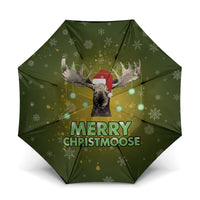 Merry ChristMoose Christmas Umbrella Xmas Holiday Patterns - Wonder Print Shop