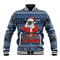 Merry Clickmas Christmas Baseball Jacket Xmas Holiday Patterns - Wonder Print Shop