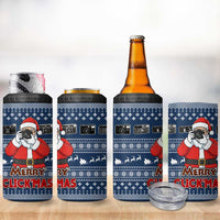 Merry Clickmas Christmas 4 in 1 Can Cooler Tumbler Xmas Holiday Patterns - Wonder Print Shop