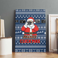 Merry Clickmas Christmas Canvas Wall Art Xmas Holiday Patterns - Wonder Print Shop