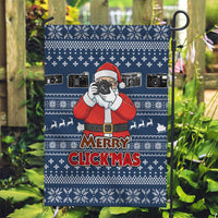Merry Clickmas Christmas Garden Flag Xmas Holiday Patterns - Wonder Print Shop