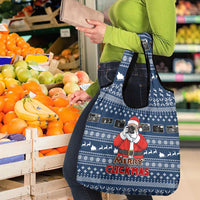 Merry Clickmas Christmas Grocery Bag Xmas Holiday Patterns - Wonder Print Shop