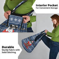 Merry Clickmas Christmas Grocery Bag Xmas Holiday Patterns - Wonder Print Shop