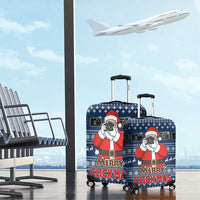 Merry Clickmas Christmas Luggage Cover Xmas Holiday Patterns - Wonder Print Shop