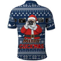 Merry Clickmas Christmas Polo Shirt Xmas Holiday Patterns - Wonder Print Shop