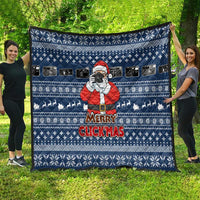 Merry Clickmas Christmas Quilt Xmas Holiday Patterns - Wonder Print Shop