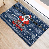Merry Clickmas Christmas Rubber Doormat Xmas Holiday Patterns - Wonder Print Shop