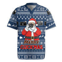 Merry Clickmas Christmas Rugby Jersey Xmas Holiday Patterns - Wonder Print Shop