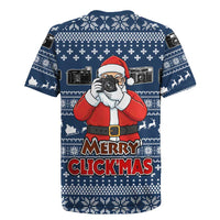 Merry Clickmas Christmas Rugby Jersey Xmas Holiday Patterns - Wonder Print Shop