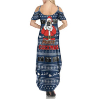 Merry Clickmas Christmas Summer Maxi Dress Xmas Holiday Patterns - Wonder Print Shop