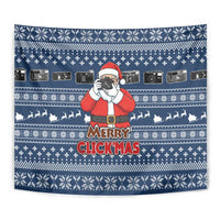Merry Clickmas Christmas Tapestry Xmas Holiday Patterns - Wonder Print Shop