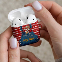 Ho Ho Hold My Beer Santa Christmas Design AirPods Case Xmas Holiday Patterns - Wonder Print Shop