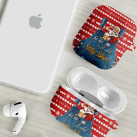Ho Ho Hold My Beer Santa Christmas Design AirPods Case Xmas Holiday Patterns - Wonder Print Shop