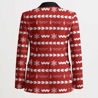 Ho Ho Hold My Beer Santa Christmas Design Blazer Xmas Holiday Patterns - Wonder Print Shop