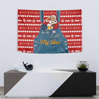 Ho Ho Hold My Beer Santa Christmas Design Tapestry Xmas Holiday Patterns - Wonder Print Shop