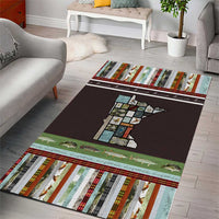 In The Deep Heart Of Minnesota Christmas Design Area Rug Xmas Holiday Patterns - Wonder Print Shop