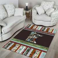 In The Deep Heart Of Minnesota Christmas Design Area Rug Xmas Holiday Patterns - Wonder Print Shop