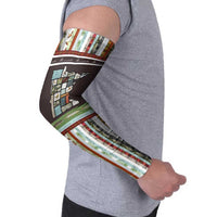 In The Deep Heart Of Minnesota Christmas Design Arm Sleeves Xmas Holiday Patterns - Wonder Print Shop