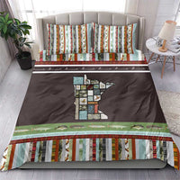 In The Deep Heart Of Minnesota Christmas Design Bedding Set Xmas Holiday Patterns - Wonder Print Shop