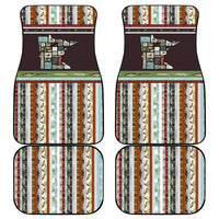 In The Deep Heart Of Minnesota Christmas Design Car Mats Xmas Holiday Patterns - Wonder Print Shop