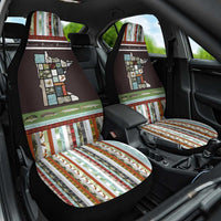In The Deep Heart Of Minnesota Christmas Design Car Seat Cover Xmas Holiday Patterns - Wonder Print Shop