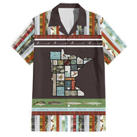 In The Deep Heart Of Minnesota Christmas Design Family Matching Off Shoulder Maxi Dress and Hawaiian Shirt Xmas Holiday Patterns - Wonder Print Shop