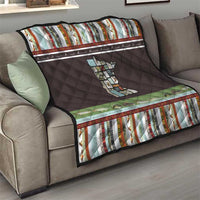 In The Deep Heart Of Minnesota Christmas Design Quilt Xmas Holiday Patterns - Wonder Print Shop