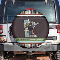 In The Deep Heart Of Minnesota Christmas Design Spare Tire Cover Xmas Holiday Patterns - Wonder Print Shop