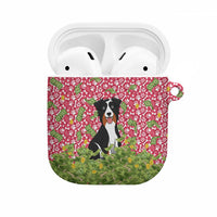 I Work Hard So That My Dog Can Have A Better Life Christmas Christmas AirPods Case Xmas Holiday Patterns - Wonder Print Shop