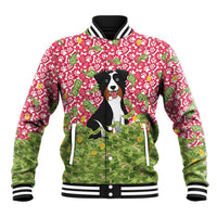 I Work Hard So That My Dog Can Have A Better Life Christmas Christmas Baseball Jacket Xmas Holiday Patterns - Wonder Print Shop