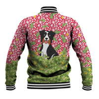 I Work Hard So That My Dog Can Have A Better Life Christmas Christmas Baseball Jacket Xmas Holiday Patterns - Wonder Print Shop