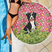 I Work Hard So That My Dog Can Have A Better Life Christmas Christmas Beach Blanket Xmas Holiday Patterns - Wonder Print Shop