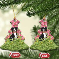 I Work Hard So That My Dog Can Have A Better Life Christmas Ceramic Ornament Xmas Holiday Patterns - Wonder Print Shop