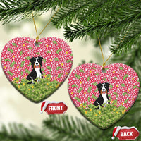 I Work Hard So That My Dog Can Have A Better Life Christmas Ceramic Ornament Xmas Holiday Patterns - Wonder Print Shop